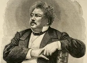 Contemporary Age Prints: Alexandre Dumas (1802-1870). French writer