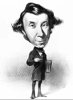 Satirical Prints: Alexis-Charles-Henri Clerel de Tocqueville (29 July 1805 – 16 April 1859)
