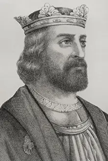 Lithographer Prints: Alfonso VI de León, llamado el Bravo (1040/1041-1109)