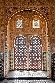 Andalusian Prints: Alhambra Palace, Sala de Embajadores / Hall of Ambassadors