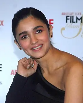 Hindi Prints: Alia Bhatt British actress at latest cover release of Filmfare magazine in Mumbai India