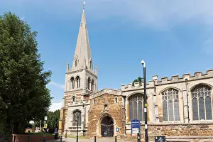 Julian Prints: All Hallows Church Wellingborough Northamptonshire UK