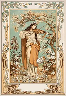 Inspiring Prints: Allegorische Figure (allegorical figure)