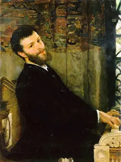 Early 20th Prints: Alma-Tadema Lawrence - Portrait of the Singer George Henschel