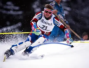 Personalities Prints: Alpine Skiing World Cup 1991/1992 Kitzbuehel Slalom 13