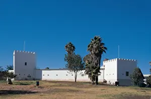 The First Prints: Alte Feste the Old German Fort Windhoek Namibia south west Africa