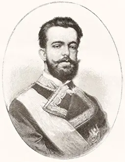 Savoy Prints: Amadeo I or Amadeus I, 1845 – 1890. King of Spain