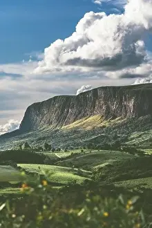 Minas Gerais Prints: Amazing canyon landscape with plenty of nature at the Serra da Canastra National Park in Minas Gerais states in Brazil