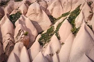 Images Dated 12th April 2016: Amazing hills in Cappadocia mountains, Turkey. Landscape photography