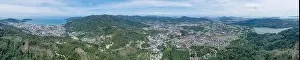 Kathu District Prints: Amazing landscape of Panorama landscape Patong city