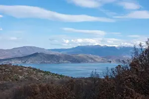 Holiday Lake Prints: Amazing scenery by the lake Vegoritida, in Florina, Greece