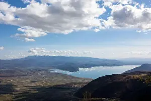 Holiday Lake Prints: Amazing scenery by the lake Vegoritida, in Florina, Greece