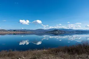 Holiday Lake Prints: Amazing scenery by the lake Vegoritida, in Florina, Greece