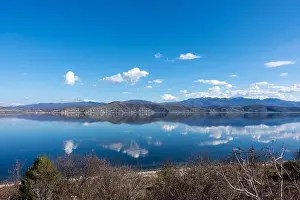 Holiday Lake Prints: Amazing scenery by the lake Vegoritida, in Florina, Greece