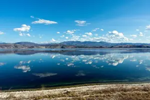 Holiday Lake Prints: Amazing scenery by the lake Vegoritida, in Florina, Greece