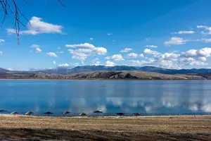 Holiday Lake Prints: Amazing scenery by the lake Vegoritida, in Florina, Greece