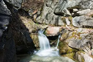 Holiday Lake Prints: Amazing scenery by the little waterfall of Kagia, Panagitsa village, Pella, Greece