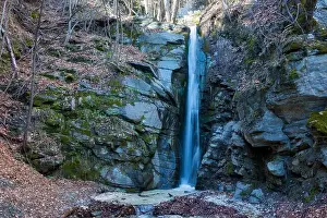 Holiday Lake Prints: Amazing scenery by the little waterfall of Kagia, Panagitsa village, Pella, Greece