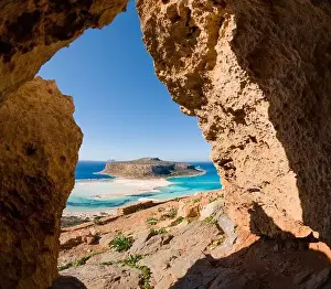 Mpalos Prints: Amazing view of Balos Lagoon with magical turquoise waters