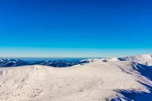 Carpathians Prints: Amazing winter mountain landscape in Ukrainian Carpathians