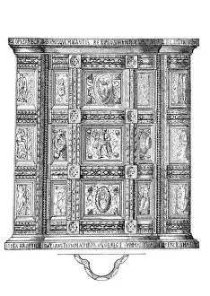 Religions Prints: Ambo, in Orthodox, Catholic and Lutheran churches the elevated place from which the lector
