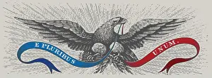 4th Of July Prints: American eagle, symbol of America