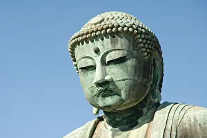 Wise Prints: Amitābha Buddha in Kōtoku-in 高徳院 a Buddhist temple of the Jōdo shū sect in the city of Kamakura