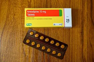 Preventative Prints: Amlodipine 10 mg tablets for the treatment of high blood pressure, hypertension