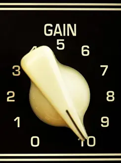 Knob Prints: Amplifier Gain Knob