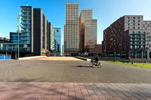 Images Dated 4th May 2016: Amsterdam skyscraper, Netherlands. Office buildings in Amsterdam Zuid, Amsterdam, Netherlands