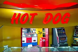 Hot Dog Prints: An amusement arcade on the Worthing seafront