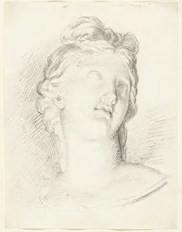 Ancient bust of woman looking up Ancient bust of looking up woman Object type: Drawing Object number: RP-T 1951-127 Manufacturer : artist