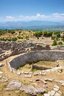 Images Dated 2nd July 2011: Ancient city of Mycenae, Peloponnese, Greece