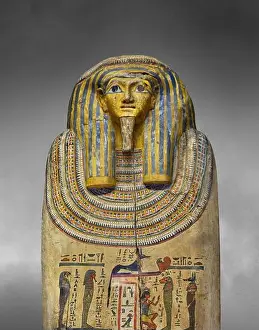 Artefact Prints: Ancient Egyptian mummy case of Pa-di-aset