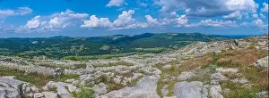 The ancient Thracian city of Perperikon located in Bulgaria