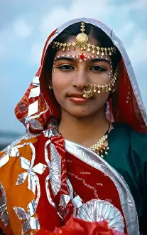 Andaman Prints: Andaman Island India Port Blair woman In Traditional Costume
