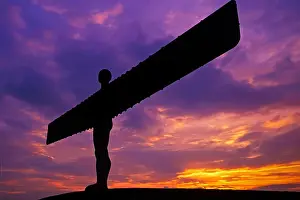 Anthony Prints: Angel of the North, Gateshead, England, UK