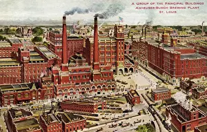 Alcohol Prints: Anheuser-Busch brewing plant, St Louis, Missouri, USA, 1910