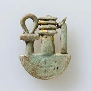 Ankh Prints: Ankh, djed, was on neb basket, Late Period–Ptolemaic Period