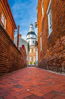 Statehouse Prints: Annapolis, Maryland, USA view of the Maryland State House