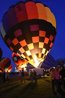 Early Morning Prints: Annual Albuquerque International Balloon Fiesta is held the first week in October