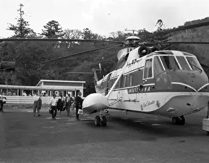 1966 Prints: Ansett-ANA helicopter, Hayman Island