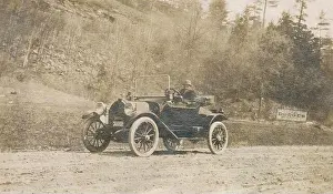 Twentieth Century Prints: Antique April 1913 photograph