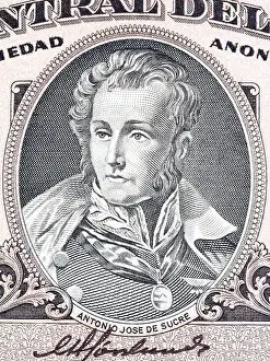 Antonio Prints: Antonio Jose de Sucre portrait