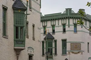 Jugendstil Prints: Antwerpen, Anvers, Jugendstilviertel in Berchem - Antwerp, berchem, Art Nouveau District