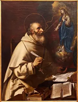Gallery Prints: Aparición de la Virgen a san Pedro Pascual