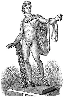 Licht Prints: Apollo, god of light, healing, the spring and the Arts (Apollon)