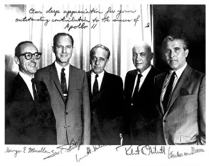 Influential Prints: Apollo Space Program Leaders
