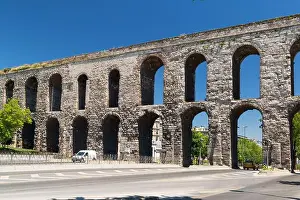 Boulevard Prints: Aqueduct of Valens in Istanbul, Turkey