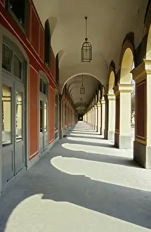 Europaeisch Prints: Arcades in the Hofgarten park, Munich, Bavaria, Germany, Europe